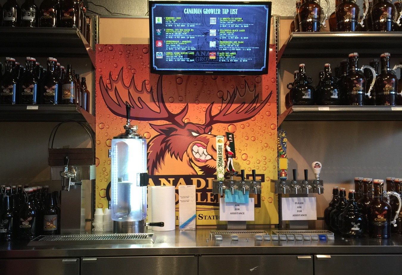 Growler Menu Board